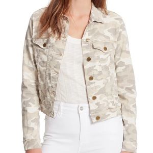 Sanctuary Denim Kyle Camo Cropped Jacket